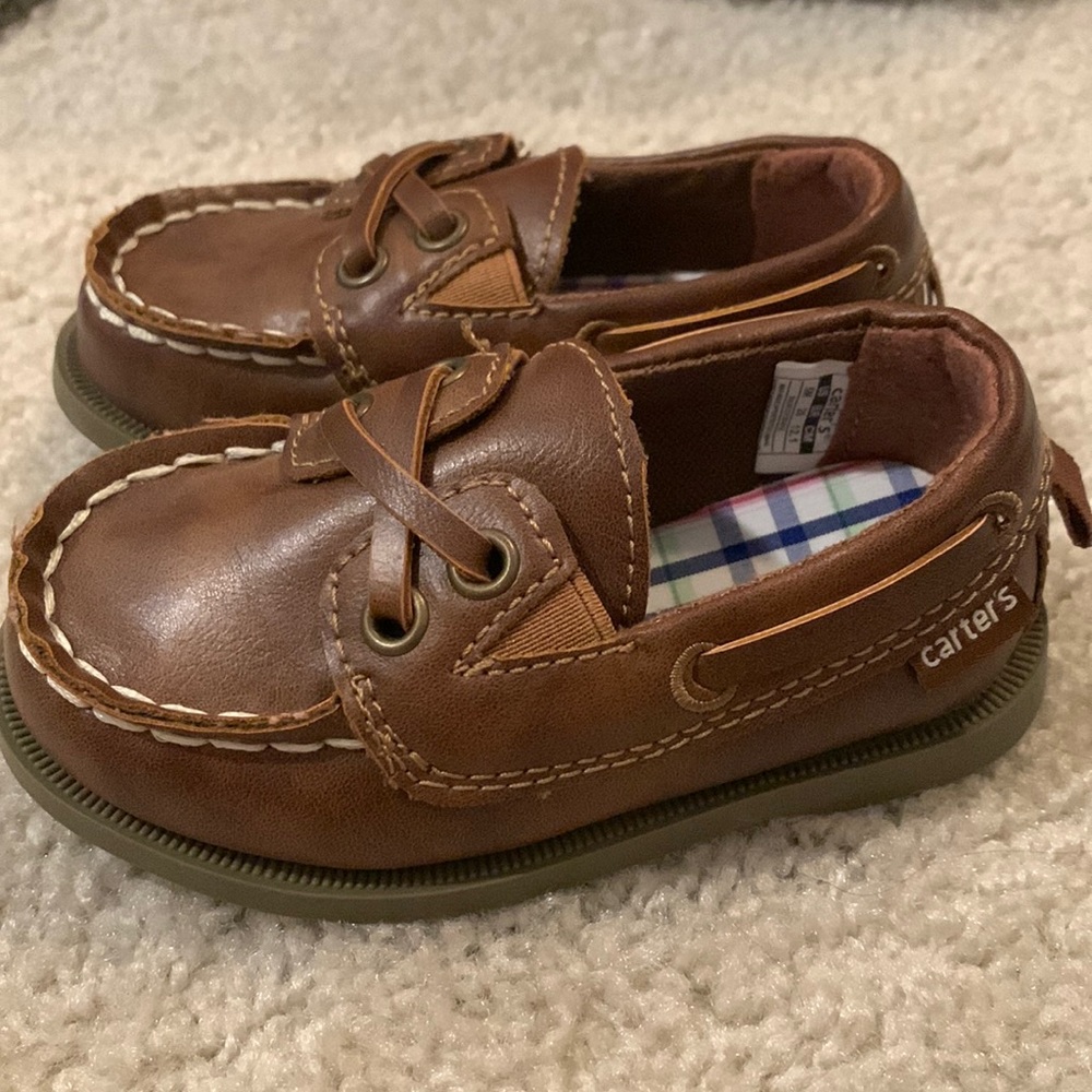 Carters boat shoes size 5
